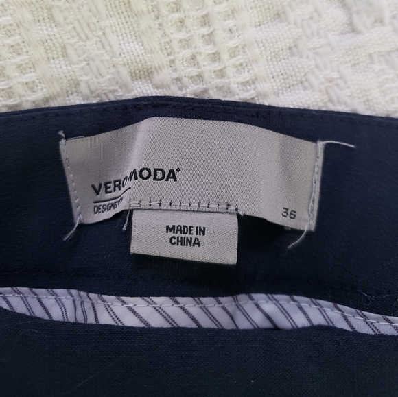 Vero moda navy classy pants - Picture 3 of 4